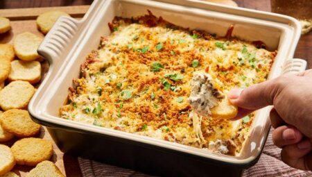 Stuffed Mushroom Dip